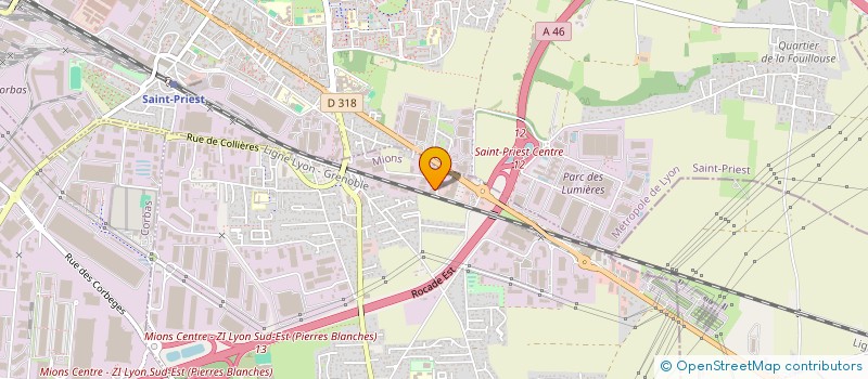 localisation de l'entreprise SCI MALAO  MIONS