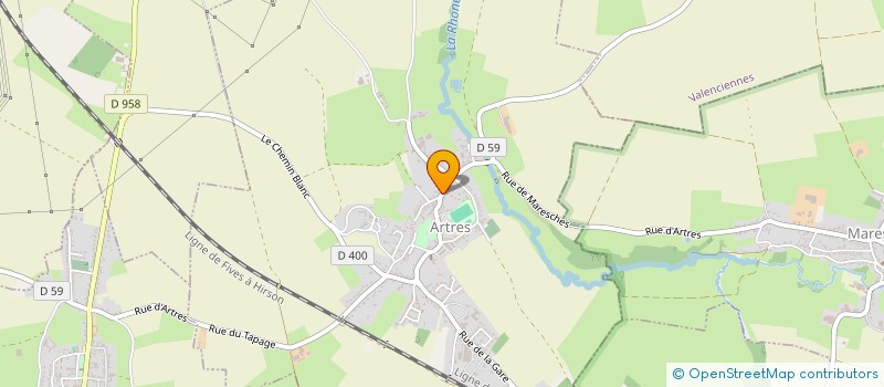 localisation de l'entreprise SCI MALAQUIN IMMOBILIER  ARTRES