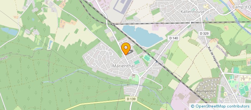 localisation de l'entreprise SCI MALAR  HAGUENAU