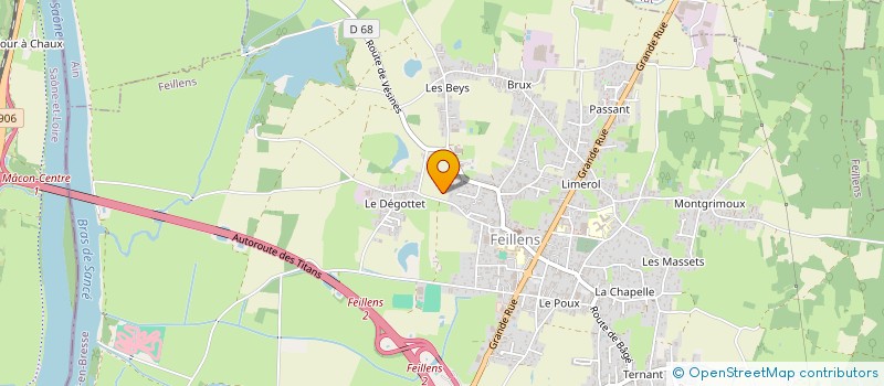 localisation de l'entreprise SCI MALARA  FEILLENS