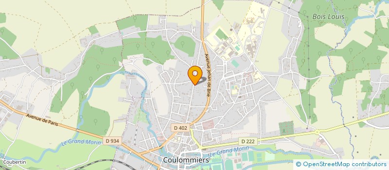 localisation de l'entreprise SCI MALARD  COULOMMIERS