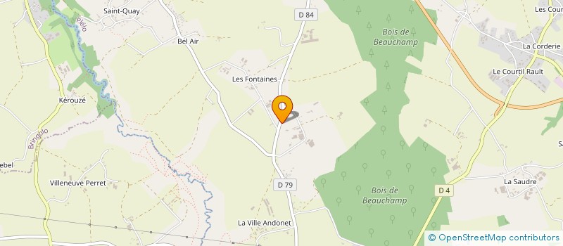 localisation de l'entreprise SCI MALASSIS LE COQ JOUHAUD à PLELO
