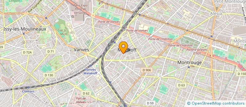 localisation de l'entreprise SCI MALATA  MALAKOFF