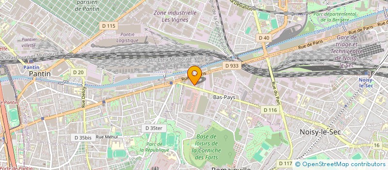 localisation de l'entreprise SCI MALATAIS à SAINT-MANDE