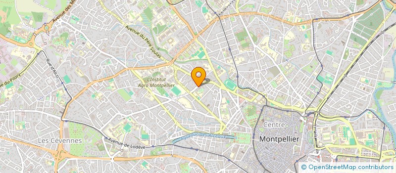 localisation de l'entreprise SCI MALATI IMMO II  MONTPELLIER