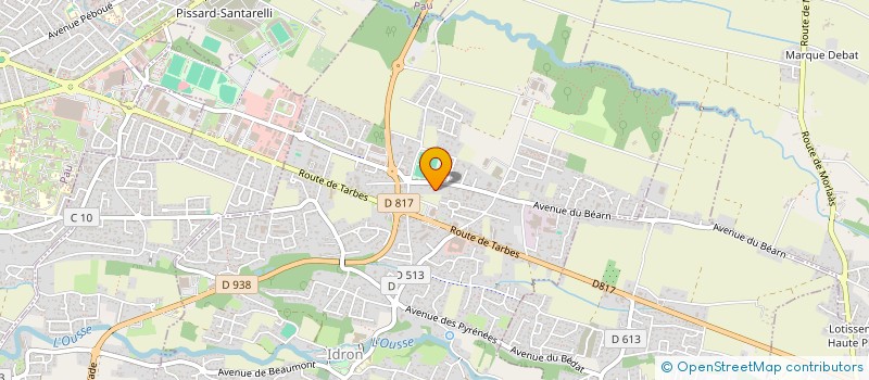 localisation de l'entreprise SCI MALATONI  IDRON