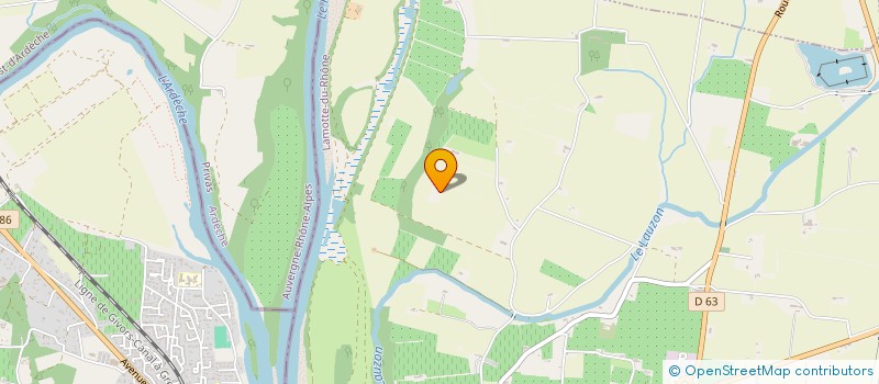 localisation de l'entreprise SCI MALATRAS  LAMOTTE-DU-RHONE