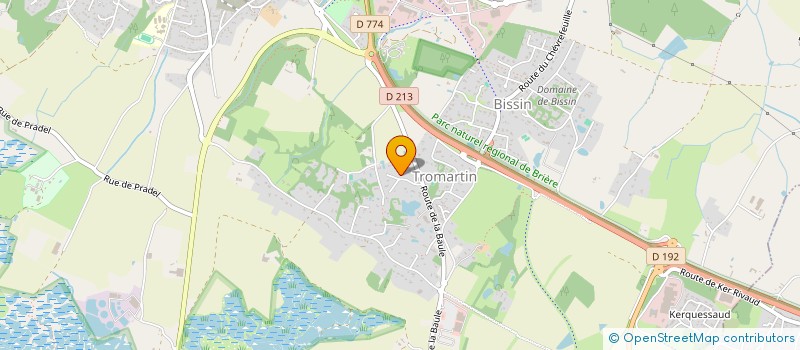 localisation de l'entreprise SCI MALAU  GUERANDE