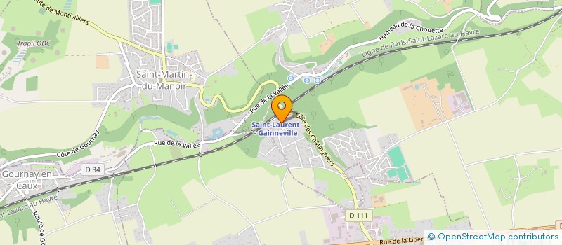 localisation de l'entreprise SCI MALAU à LE HAVRE