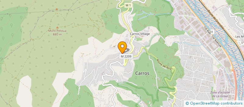 localisation de l'entreprise SCI MALAUMA à CARROS