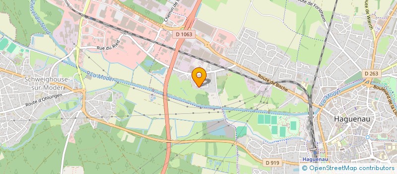 localisation de l'entreprise SCI MALAUNIS  HAGUENAU