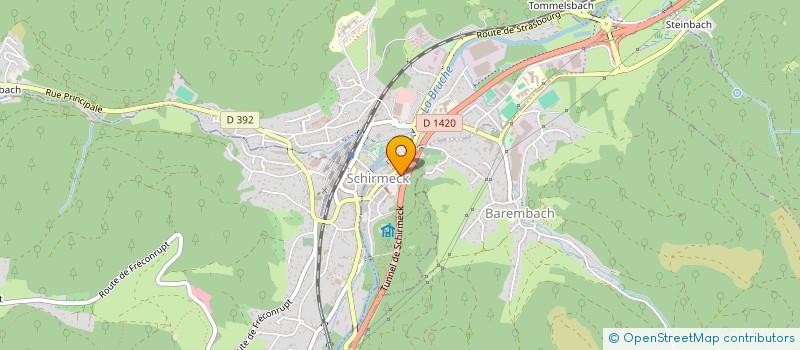 localisation de l'entreprise SCI MALAURIC  DORLISHEIM