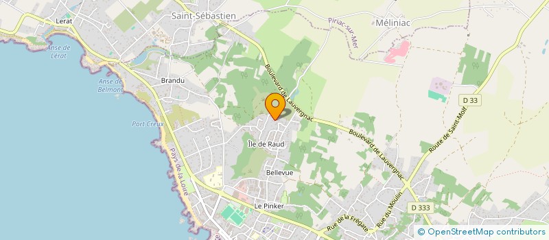 localisation de l'entreprise SCI MALAURIE  LA TURBALLE