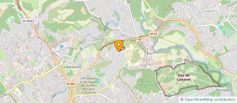 localisation de l'entreprise SCI MALAUT à MONTPELLIER