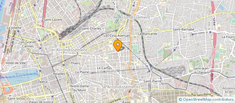 localisation de l'entreprise SCI MALAVAL à MARSEILLE