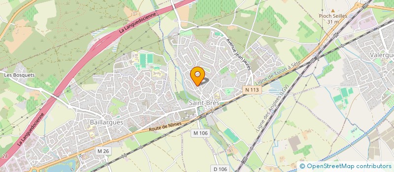 localisation de l'entreprise SCI MALAVAL  SAINT-BRES