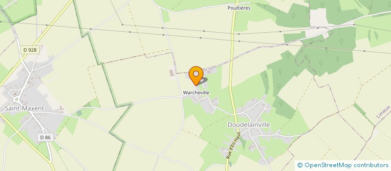 localisation de l'entreprise SCI MALAXA  DOUDELAINVILLE