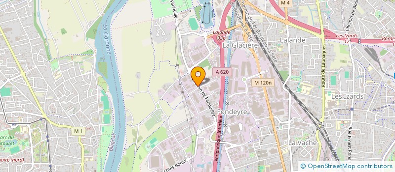localisation de l'entreprise SCI MALAXIA à TOULOUSE