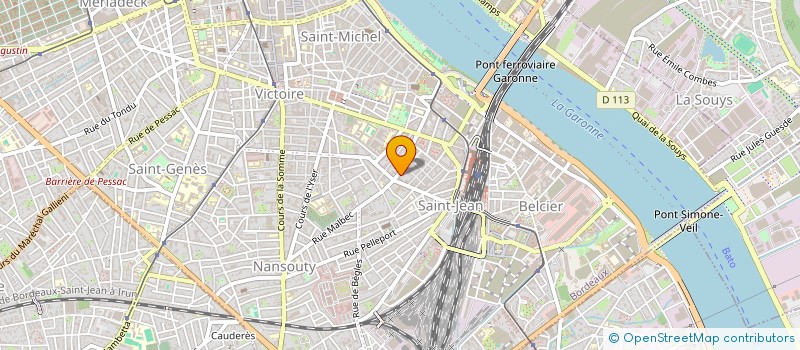 localisation de l'entreprise SCI MALBEC IMMOBILIER à BORDEAUX