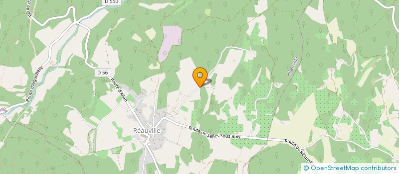 localisation de l'entreprise SCI MALBUISSON  REAUVILLE