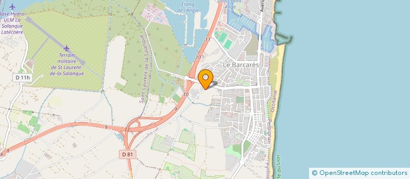 localisation de l'entreprise SCI MALCOST  LE BARCARES