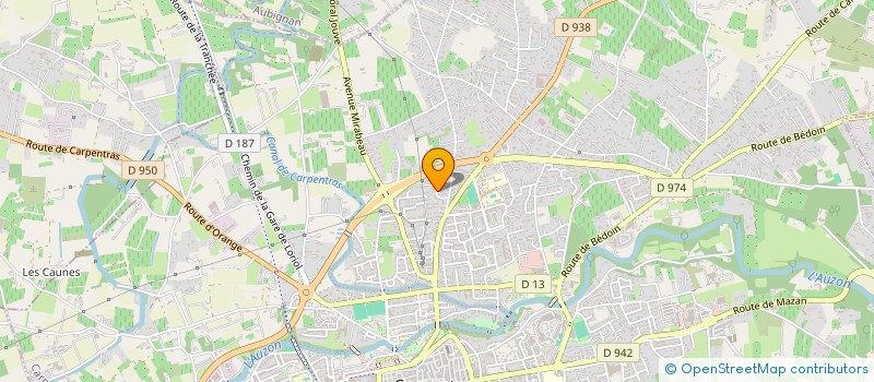 localisation de l'entreprise SCI MALDIVES  CARPENTRAS