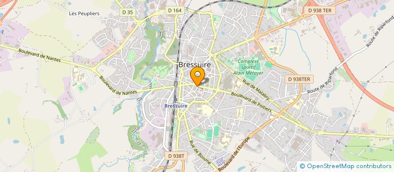 localisation de l'entreprise SCI MALE  BRESSUIRE