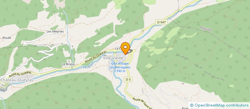 localisation de l'entreprise SCI MALE  CHATEAU-VILLE-VIEILLE