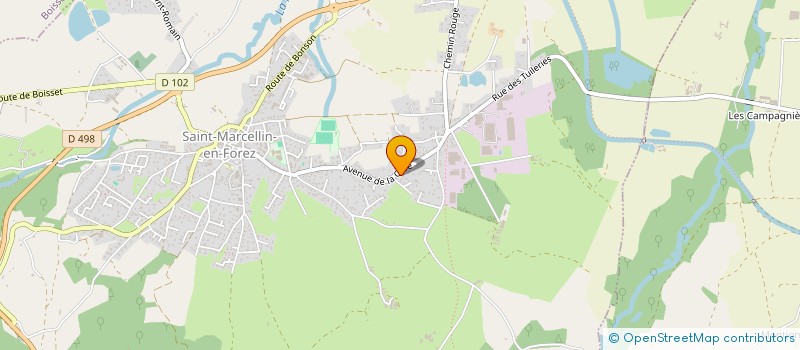 localisation de l'entreprise SCI MALEAC  SAINT-MARCELLIN-EN-FOREZ