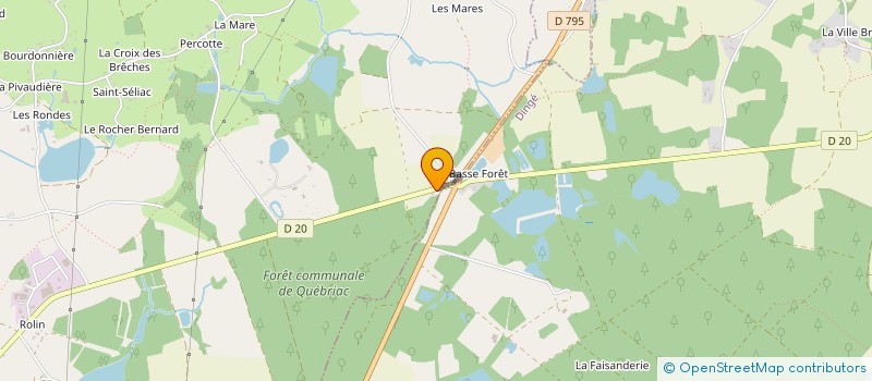 localisation de l'entreprise SCI MALEADA  QUEBRIAC