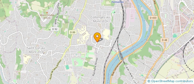 localisation de l'entreprise SCI MALEAN  COLLONGES-AU-MONT-D'OR