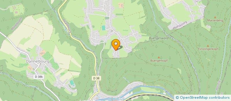 localisation de l'entreprise SCI MALEEN  DANNE-ET-QUATRE-VENTS