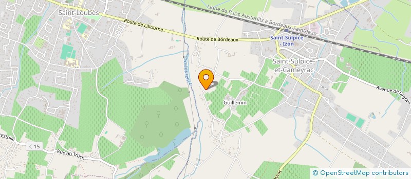 localisation de l'entreprise SCI MALENA  SAINT-SULPICE-ET-CAMEYRAC