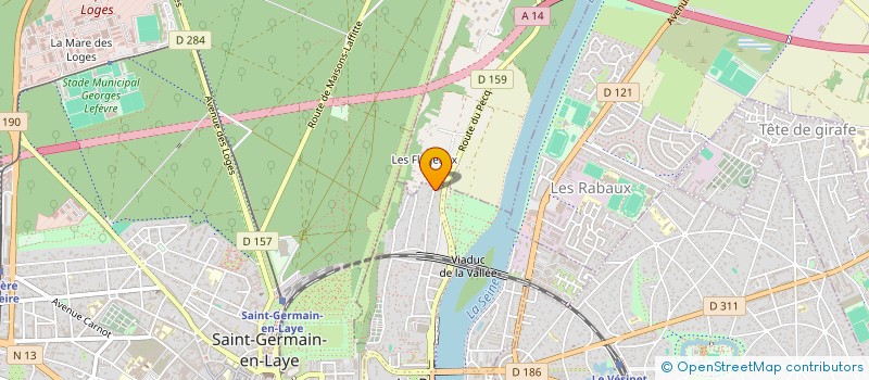 localisation de l'entreprise SCI MALENA  LE PECQ