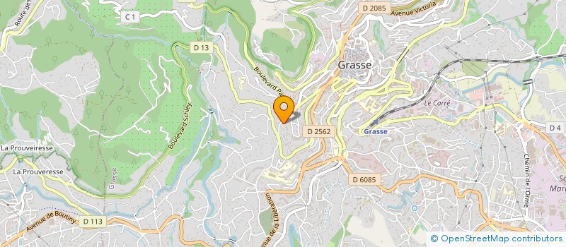 localisation de l'entreprise SCI MALENFANT à GRASSE