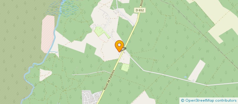 localisation de l'entreprise SCI MALENSY  SAINTE-EULALIE-EN-BORN