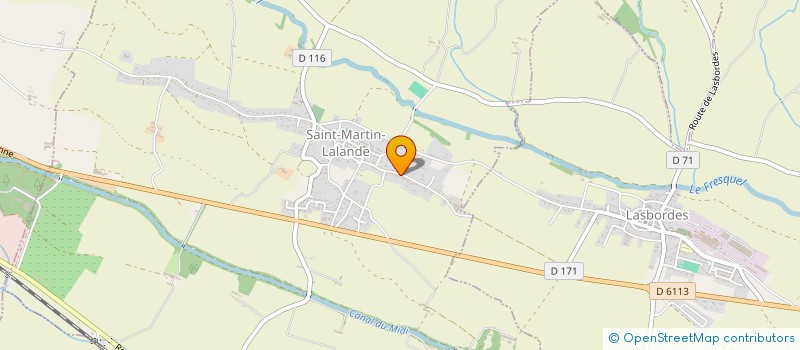 localisation de l'entreprise SCI MALEO  LABEGE