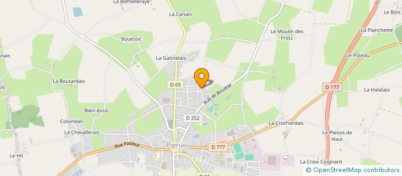 localisation de l'entreprise SCI MALEO  PIPRIAC