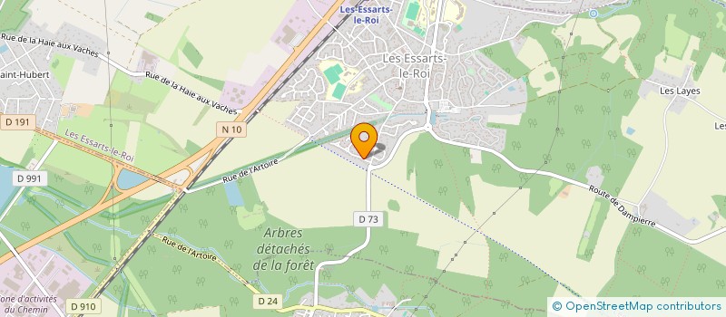 localisation de l'entreprise SCI MALERO  LES ESSARTS-LE-ROI