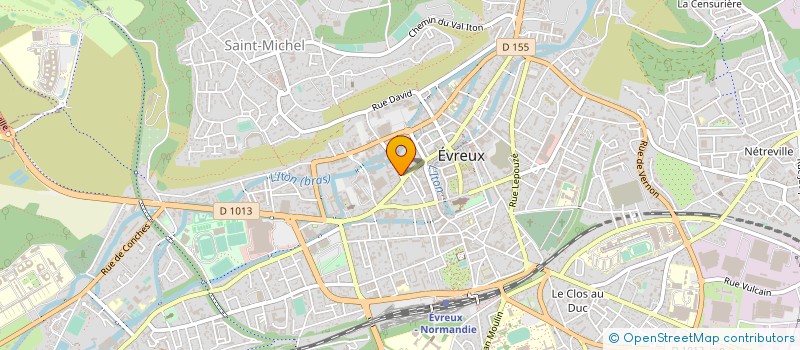 localisation de l'entreprise SCI MALESHERBES  EVREUX