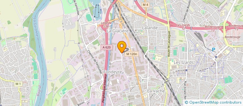 localisation de l'entreprise SCI MALEVANE  TOULOUSE