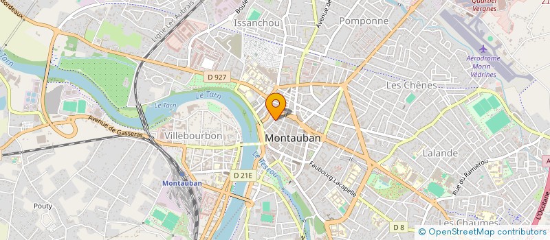 localisation de l'entreprise SCI MALEVILLE  MONTAUBAN