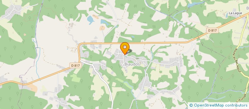 localisation de l'entreprise SCI MALF  BIAUDOS