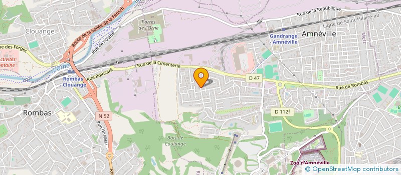 localisation de l'entreprise SCI MALFONE & DONNEN  AMNEVILLE