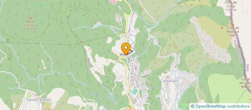 localisation de l'entreprise SCI MALFOY  MENTON