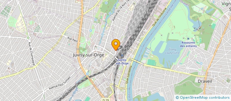 localisation de l'entreprise SCI MALFUR à JUVISY-SUR-ORGE