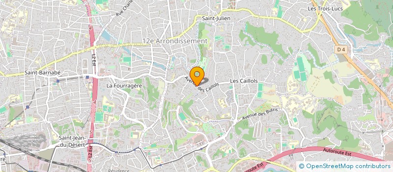localisation de l'entreprise SCI MALFUSON à MARSEILLE