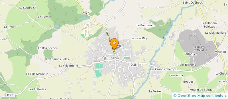 localisation de l'entreprise SCI MALGOR DUVAL REUX à QUESSOY