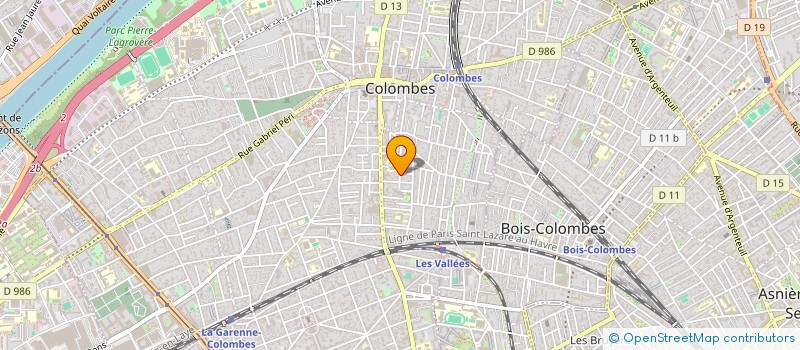 localisation de l'entreprise SCI MALGRE TOUT à COLOMBES
