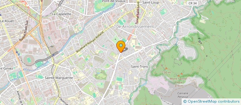 localisation de l'entreprise SCI MALGUE MAURIAC à MARSEILLE